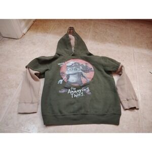 Vintage Y2K The Annoying Thing Sweatshirt Kids Size 7 Rare HTF